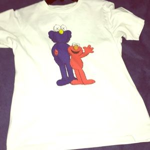 Kaws x Sesame Street shirt